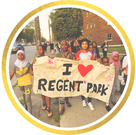 Regent Park Social Development Plan logo